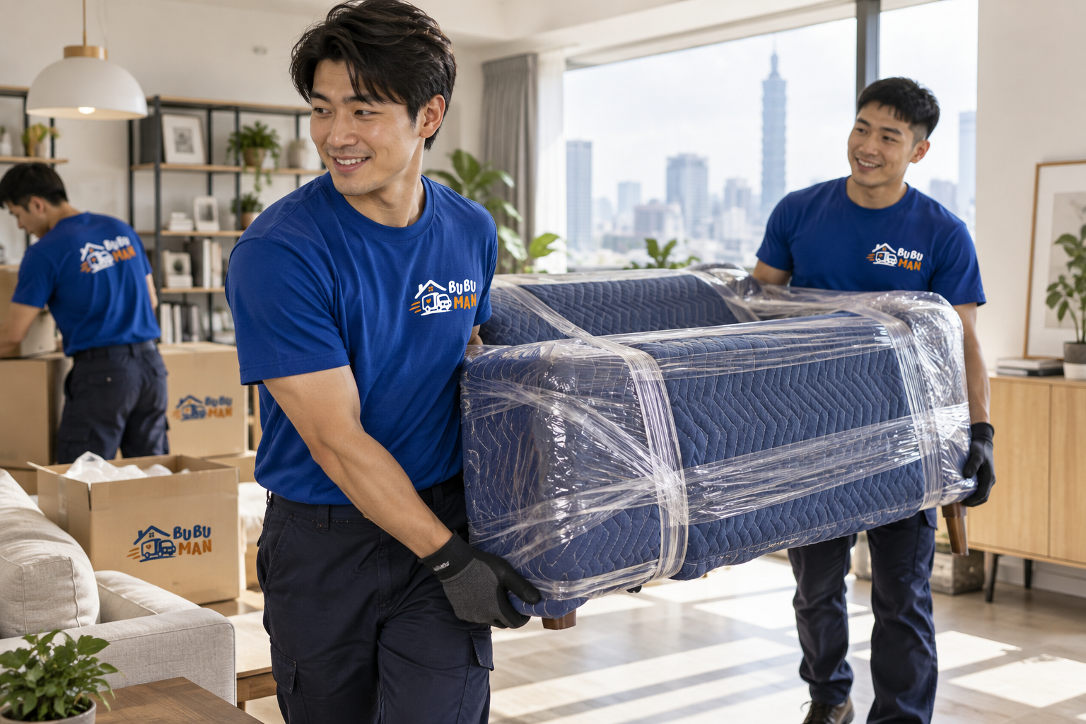 一條龍搬家｜AI 品牌情境示意